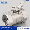 1PC Stainless steel Industrial Floating Ball Valve